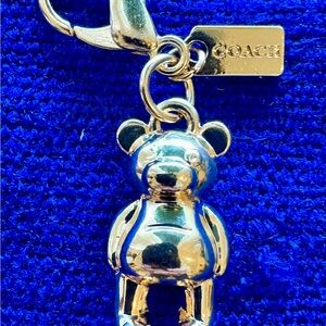 Cute Metallic gold key chain